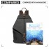 EB2044 - Kono Fashion Anti-Theft Canvas Backpack - Black